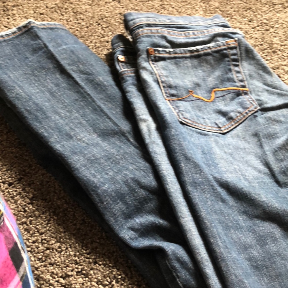 7 for all Mankind boot cut jeans